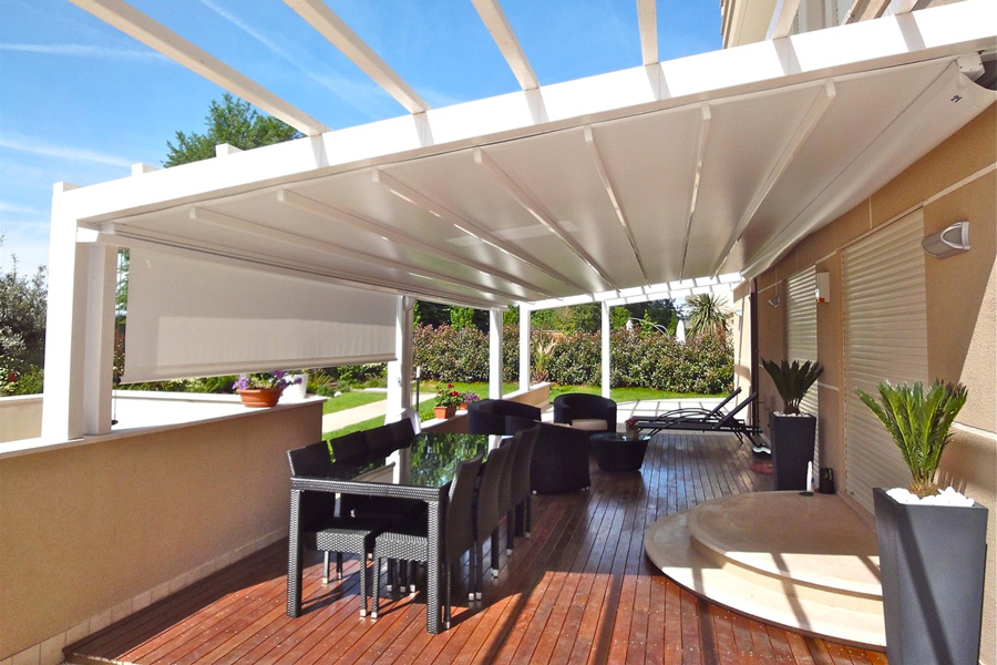 installazione pergotende - lodi in tenda